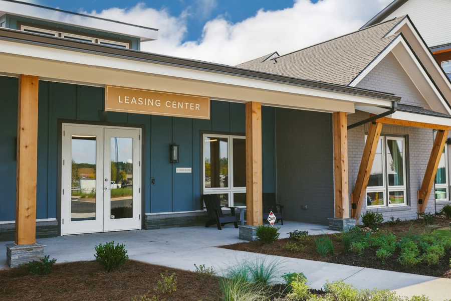 leasing office exterior